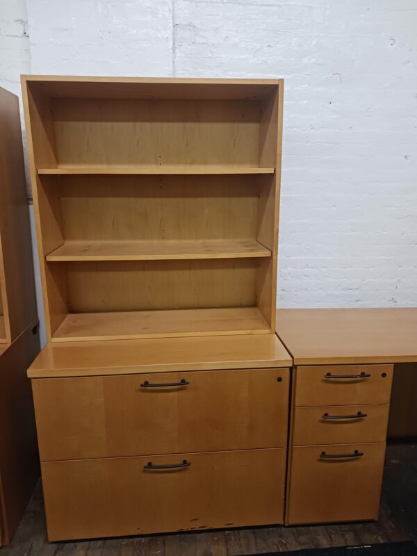 Lateral File/Bookcase Combo
