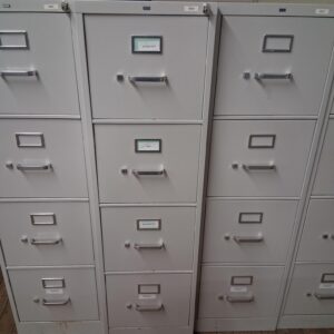 4 Drawer HON ; Light Grey