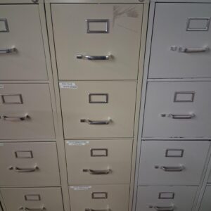 4 Drawer Staples ; Light Tan