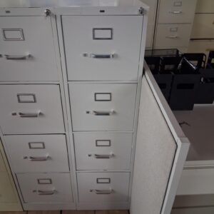 4 Drawer HON ; Light Grey